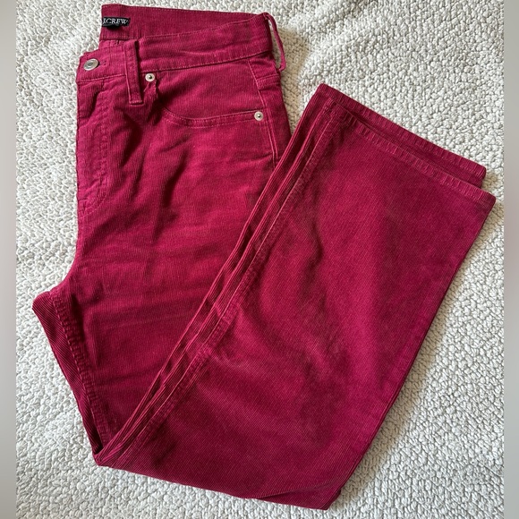 J. Crew Petite high-rise slim demi-boot corduroy pant. - Picture 8 of 16